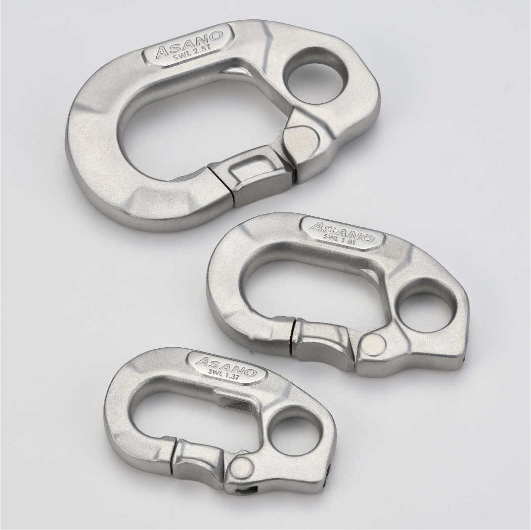 Snap Hook, Rigging Hardware & Wire Rope, Asano Metal Industry Co., Ltd.